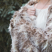 The Yeti - SOLD - Faux Fur Kimono